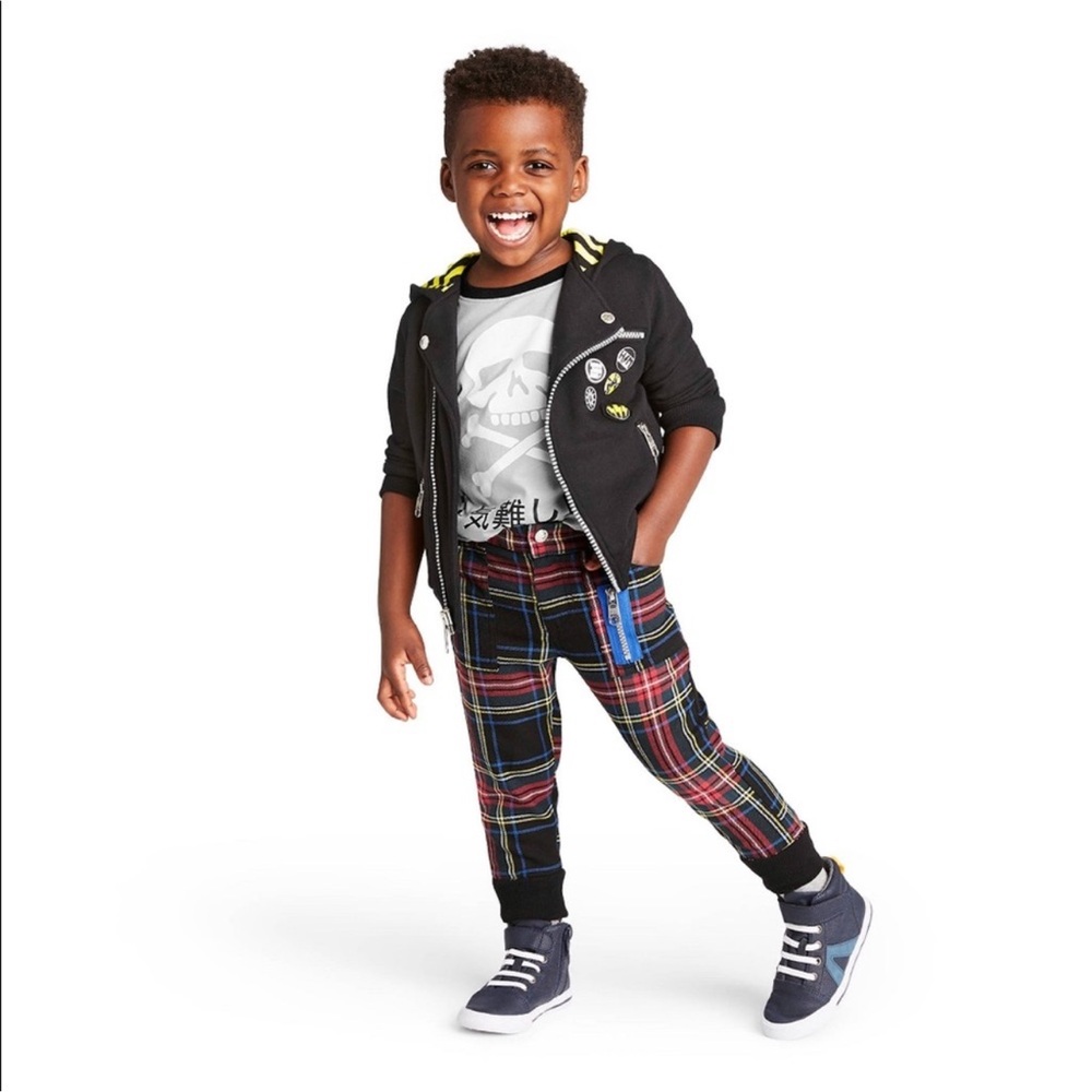 Harajuko Mini for Target Kids Plaid Skinny Pants